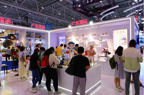动漫开发引领潮流，第十九届深圳文博会广东馆亮点纷呈人气高涨
